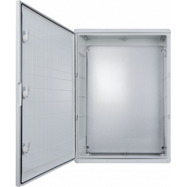 Ударостійкий корпус з АБС-пластику Аско-Укрем UBox 600x800x280мм (непрозорі дверцята) - фото №3