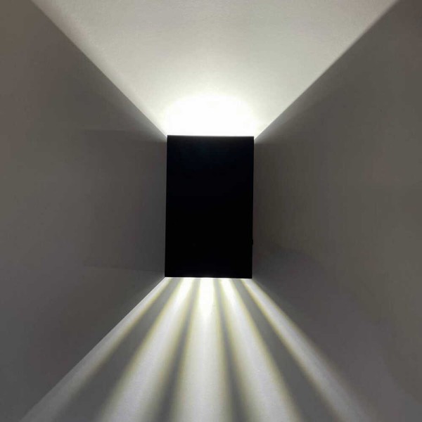 Светильник фасадный Violux JOKER 10W 4200K 750Lm ІР65 антрацит ( 500400 ) - фото №1