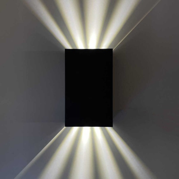 Светильник фасадный Violux JOKER 10W 4200K 750Lm ІР65 антрацит ( 500400 ) - фото №2