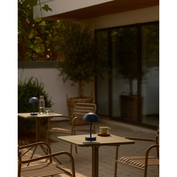 Уличный портативный светильник Nordlux 2418015006 Ellen LED 1x2.8W 3000K 300Lm IP44 синий - фото №4