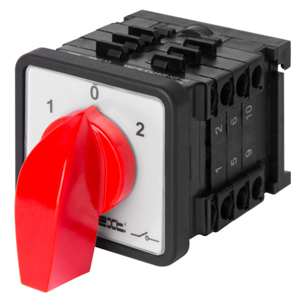 Переключатель щитовой E.NEXT 8437-200 LK25/3.323-SP/45 3p 1-0-2 25А