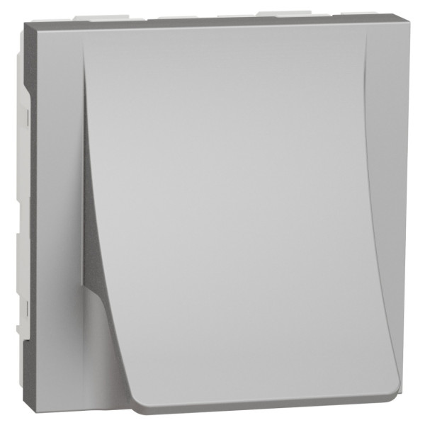 Накладка Schneider Electric NU386230 для виведення кабелю з розетки 16А 2М (алюміній)