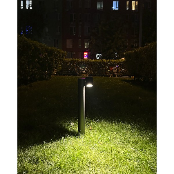 Вуличний світильник Nowodvorski 8158 Tubings GU10 1x10W IP54 чорний - фото №1