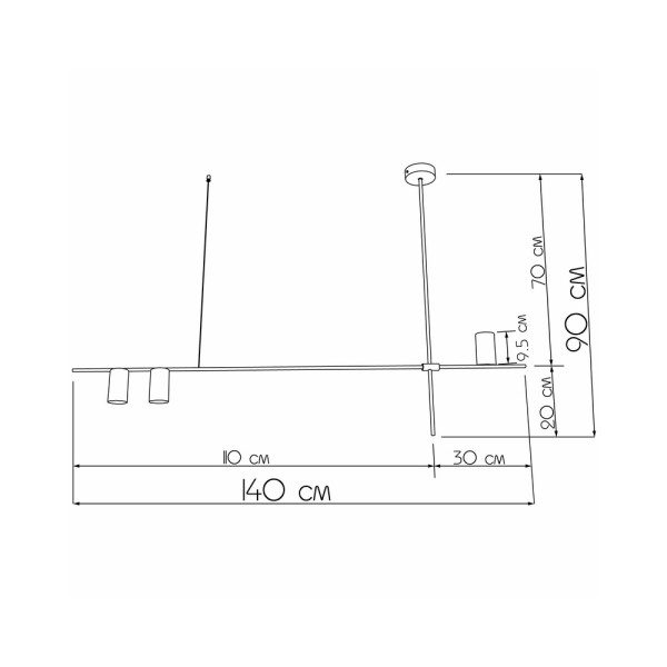 Люстра Imperium Light 375390.05.01 Jenny GU10 3x50W IP20 - фото №1