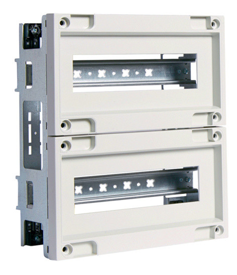 Блок Hager FL979A System+S для модульних апаратів 2x12М (ТІЛЬКИ в сталеві шафи 350x300мм)