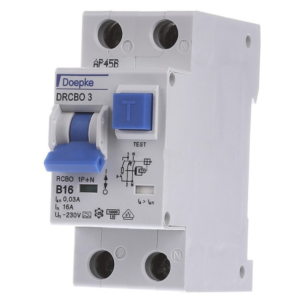 Дифавтомат Doepke DRCBO 20А (1+N) B