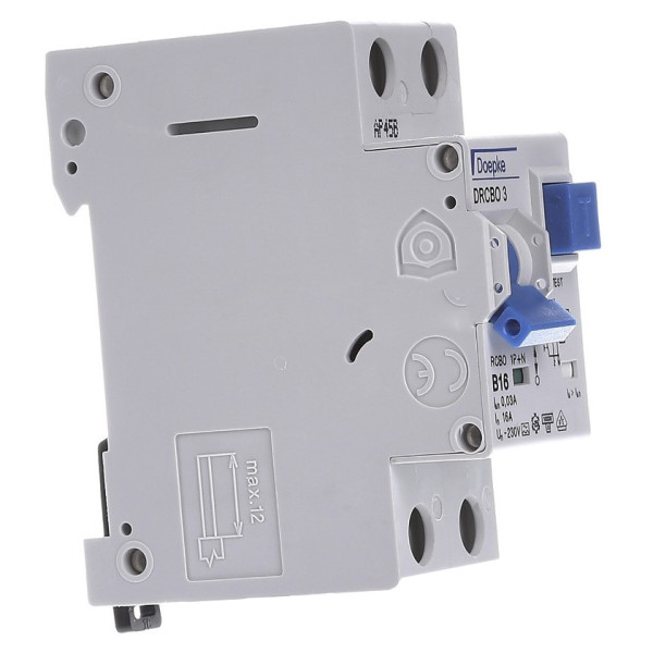 Дифавтомат Doepke DRCBO 20А (1+N) B - фото №2
