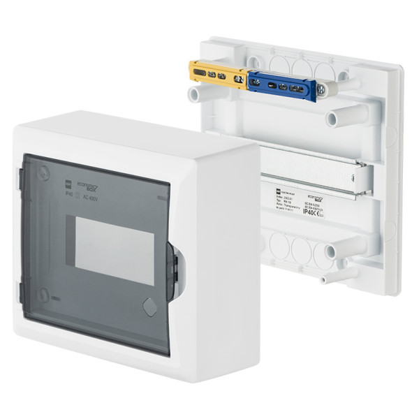 Настенный щиток Elektro Plast 2502-01-RN1/8(N+PE)EP LUX IP40 (2502-01) - фото №3