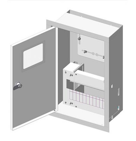 Обліково-розподільний щиток Білмакс Б00020601 ЯУР-1В-12Е економ - фото №1