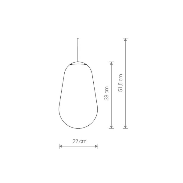 Абажур Nowodvorski 8533 Cameleon Pear M E27/G9 Transparent - фото №2