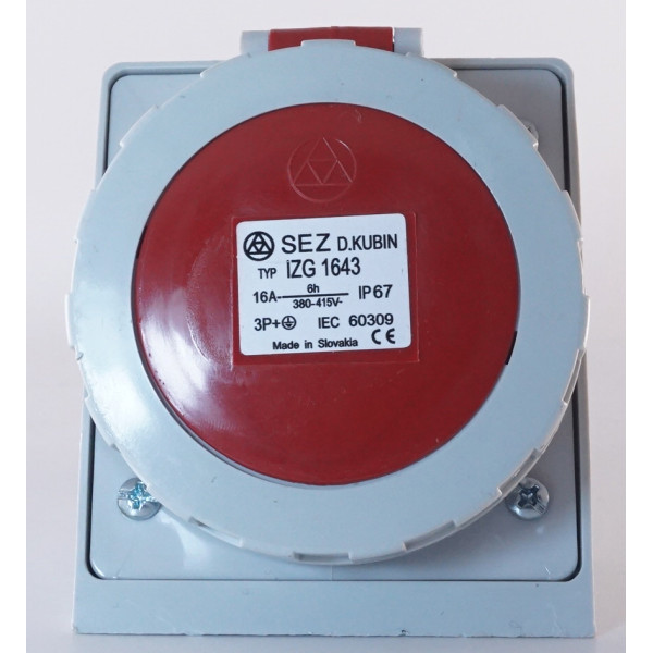 Настенный разъем Sez IZG1643 - фото №1