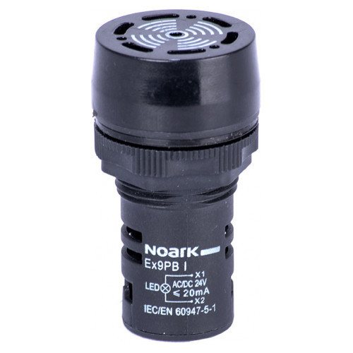 Зумер NOARK Ex9PB I k 24В AC/DC чорний (105689)