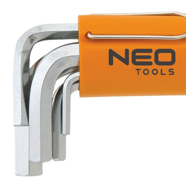 Набор шестигранных ключей Neo Tools 09-523 2.5-10мм (8шт) - фото №2
