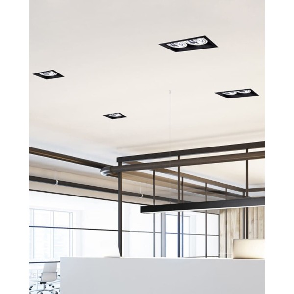 Точечный светильник Nowodvorski 9417 Mod GU10 1x15W IP20 черный - фото №1