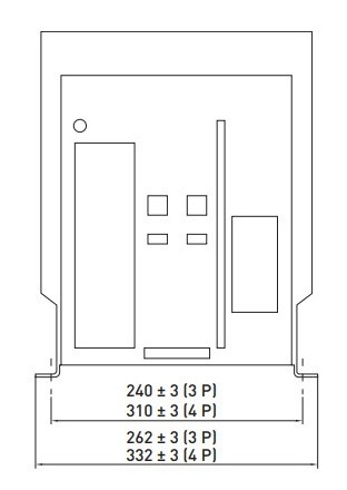 Стаціонарний повітряний автоматичний вимикач E.Next e.industrial.acb.1600F.1600 400В 3Р з мотор-приводом та РН (i081113) - фото №7