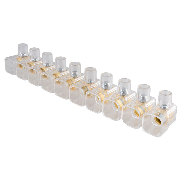 Кінцевий клемник Аско-Укрем (10x1) 16мм² (С-26-16) (A0130060009)