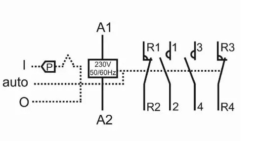 Контактор F&F ST25-22-M 2NO+2NC, 25А - фото №1