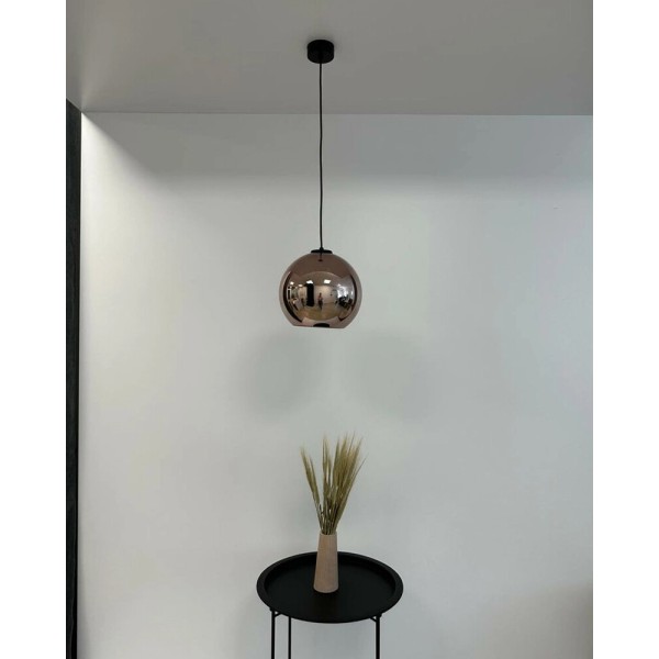 Подвесной светильник, люстра Nowodvorski 9058 Polaris E27 1x25W IP20 медный - фото №1