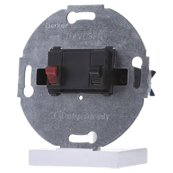 Розетка для громкоговорителя, антрацит (механизм) Berker - фото №1