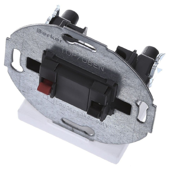 Розетка для громкоговорителя, антрацит (механизм) Berker - фото №5