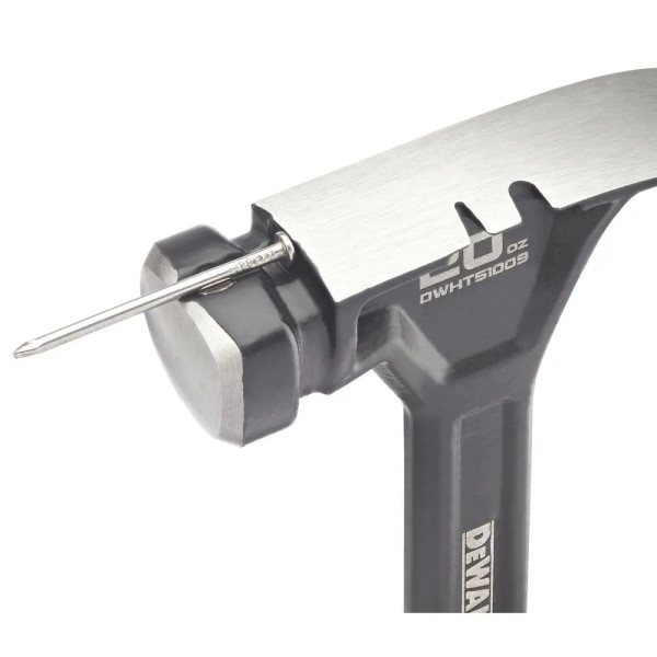 Цельнометаллический молоток DeWALT DWHT51009-0 Curve-Claw 355мм с загнутым гвоздодером - фото №2