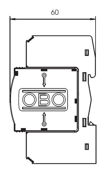 Ограничитель перенапряжений OBO Bettermann (5094650) Тип II V20-C 1+NPE-280 - фото №3