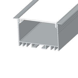 LED-профиль врезной, 2 метра (ЛСВ40_2) - фото №1