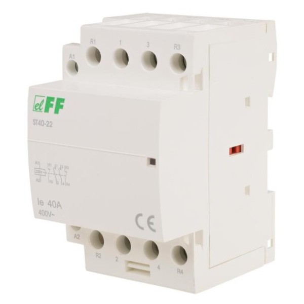 Модульний контактор F&F ST40-22 220В 40А - фото №4