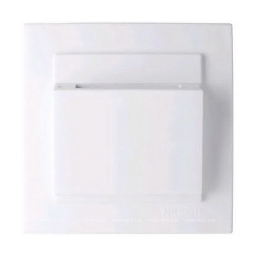 Вимикач Nilson Touran білий картковий в готель ( 24111056 )