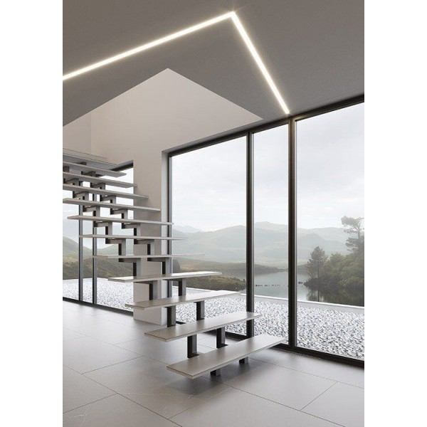 LED-профіль KLUS OPAC-30, 1 метр - фото №5