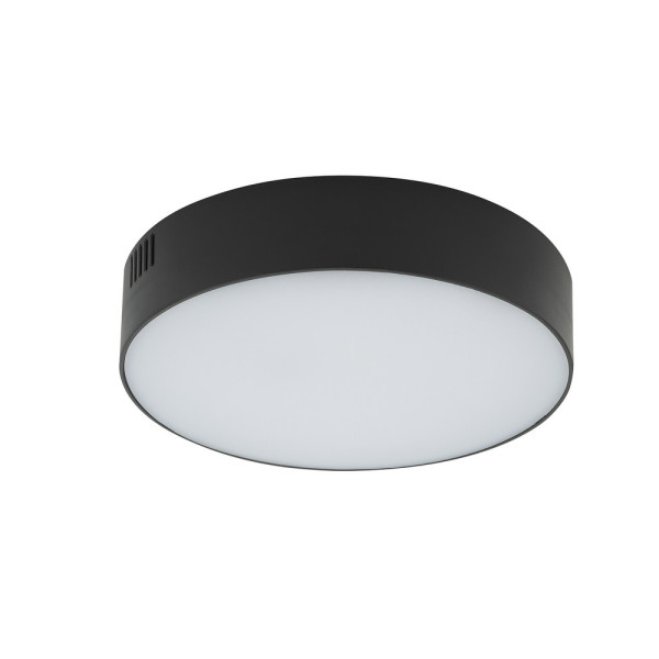 Світильник стельовий Nowodvorski 10416 Lid Round Led 1x25W 4000K 2000Lm IP20 Чорний