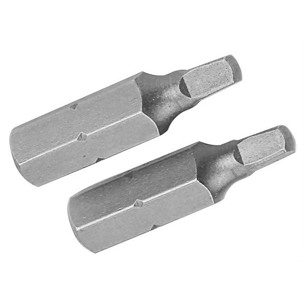 Квадратные биты Tolsen S1x25мм (2шт)