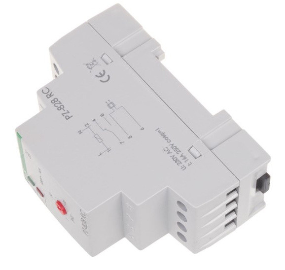 Реле контролю рівня рідини F&F PZ-828 RC B 2S - фото №2