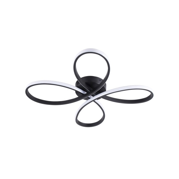 Люстра Goldlux 331816 Fiore LED 1x42W 4000K 5000Lm IP20 черная