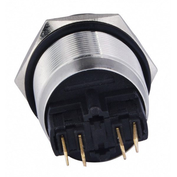 Металева кнопка Аско-Укрем TYJ 22-221 1NO+1NC (A0140010126) - фото №1