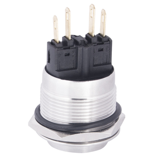 Металева кнопка Аско-Укрем TYJ 22-221 1NO+1NC (A0140010126) - фото №3