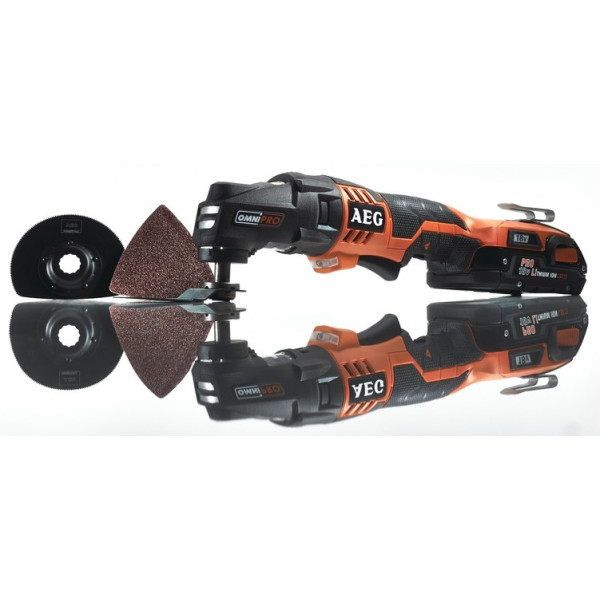 Багатофункціональний інструмент AEG 4935446706 18В OMNI-MTX - фото №2