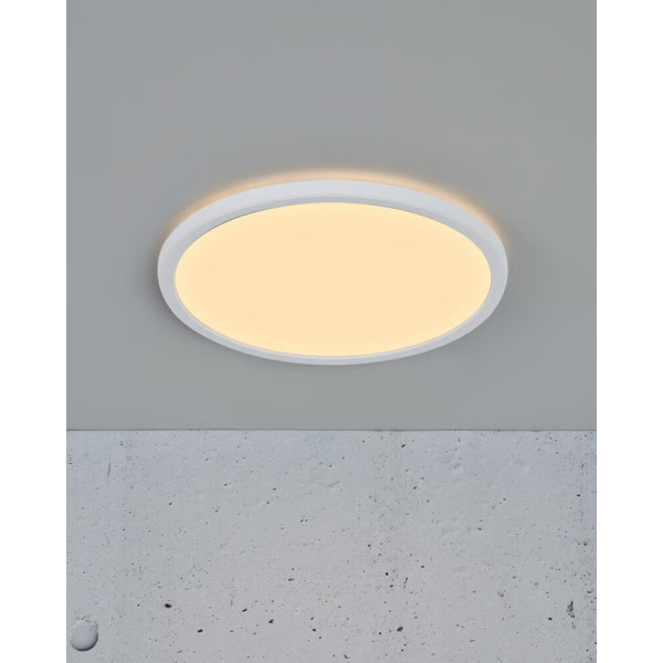 Потолочный светильник Nordlux 2015016101 Oja LED 1x14.5W 3000K-4000K 1600Lm IP20 белый - фото №3