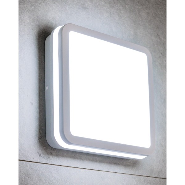 Вуличний світильник з датчиком руху Kanlux 33346 Beno LED 1x24W 4000K 2060Lm IP54 білий - фото №4