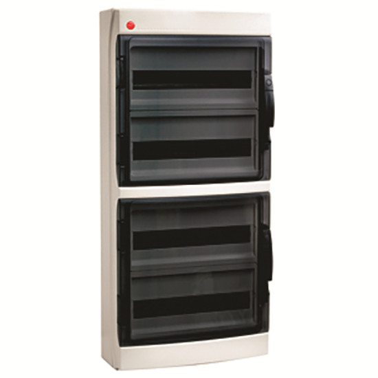 Щит настінний 72 мод. з дверцятами RAL7035 Ram Base, DKC