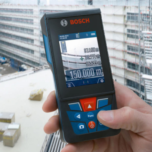 Лазерний далекомір Bosch GLM 150-27 C (0601072Z00) - фото №5