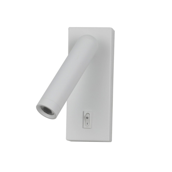 Бра, настенный светильник Italux WL-46376-1-WH Nova LED 1x2.5W 3000K 153Lm IP20 белый