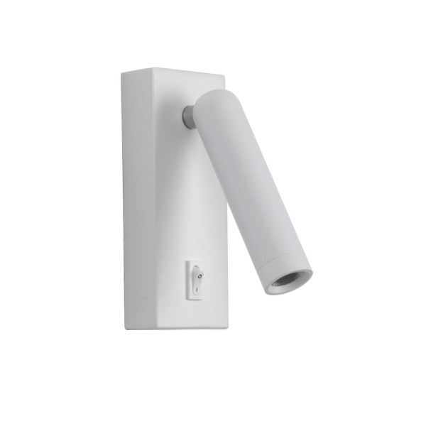 Бра, настенный светильник Italux WL-46376-1-WH Nova LED 1x2.5W 3000K 153Lm IP20 белый - фото №1