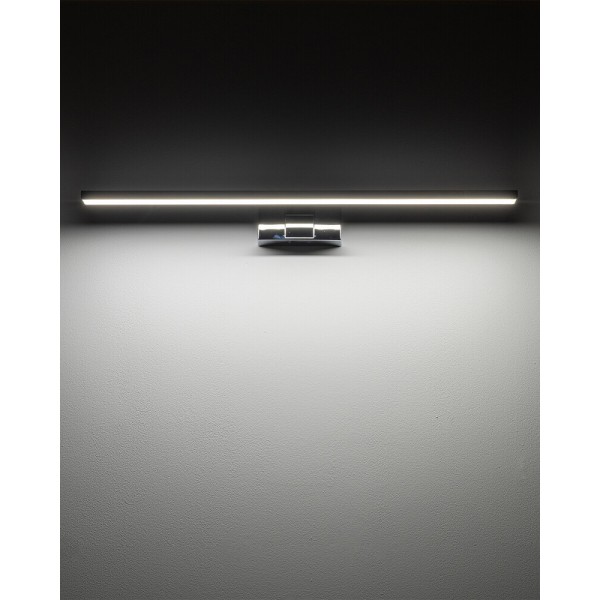 Світильник підсвітка для дзеркала Nowodvorski 10681 Cezanne LED M 1x12W 4000K 950Lm IP44 хром - фото №1