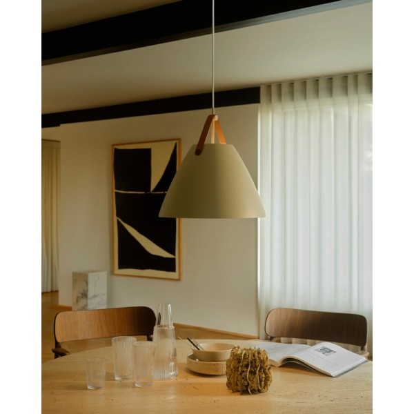 Подвесной светильник, люстра Nordlux 84343008 Strap E27 1x40W IP20 песочный - фото №1