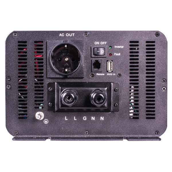 Інвертор E.Next e.inv.pro.nc.3000 12/220В 3000Вт чистий синус (s074005) - фото №3