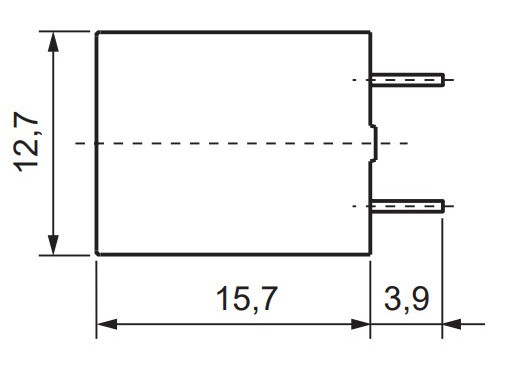 Мініатюрне електромеханічне реле ETI 002473032 MER2-024 DC 2p - фото №3