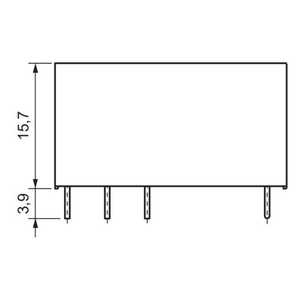 Мініатюрне електромеханічне реле ETI 002473032 MER2-024 DC 2p - фото №4