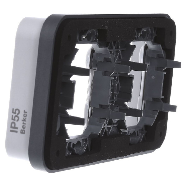 Горизонтальна рамка подвійна, сіра, W.1 - фото №3