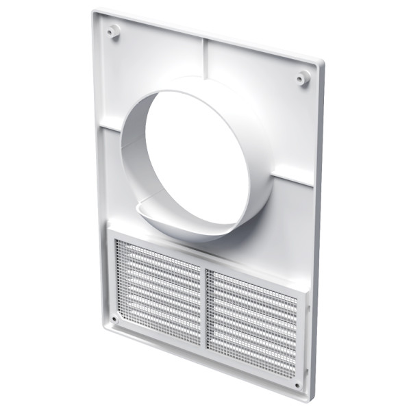 Грати Vents МВ 125 Кс АБС біла - фото №1